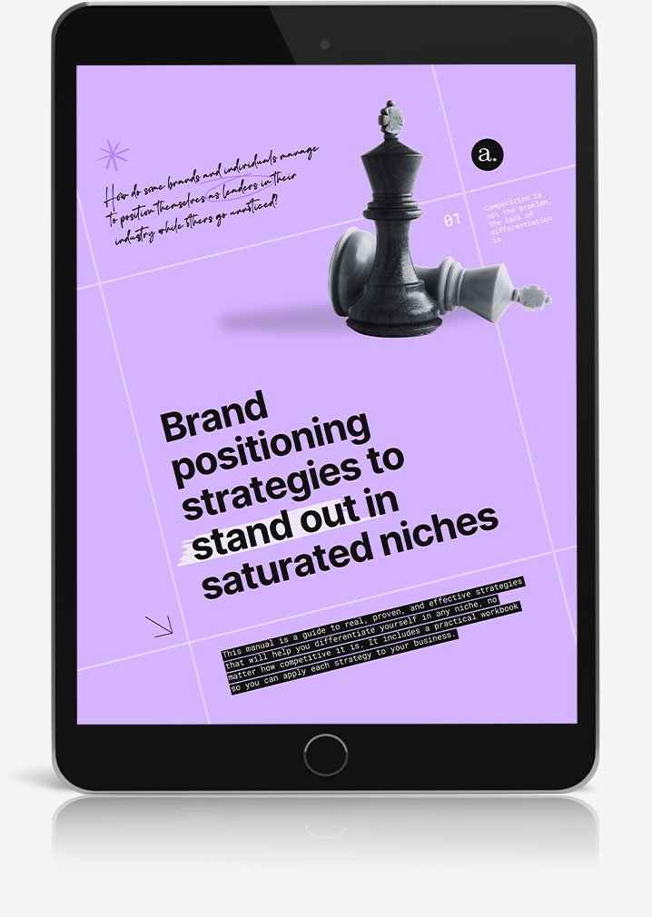 Brand positioning strategies to stand out in saturated niches