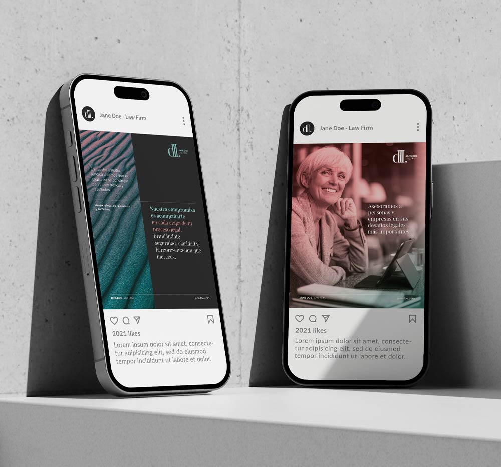 Kit de marca Jane Doe –Law Firm