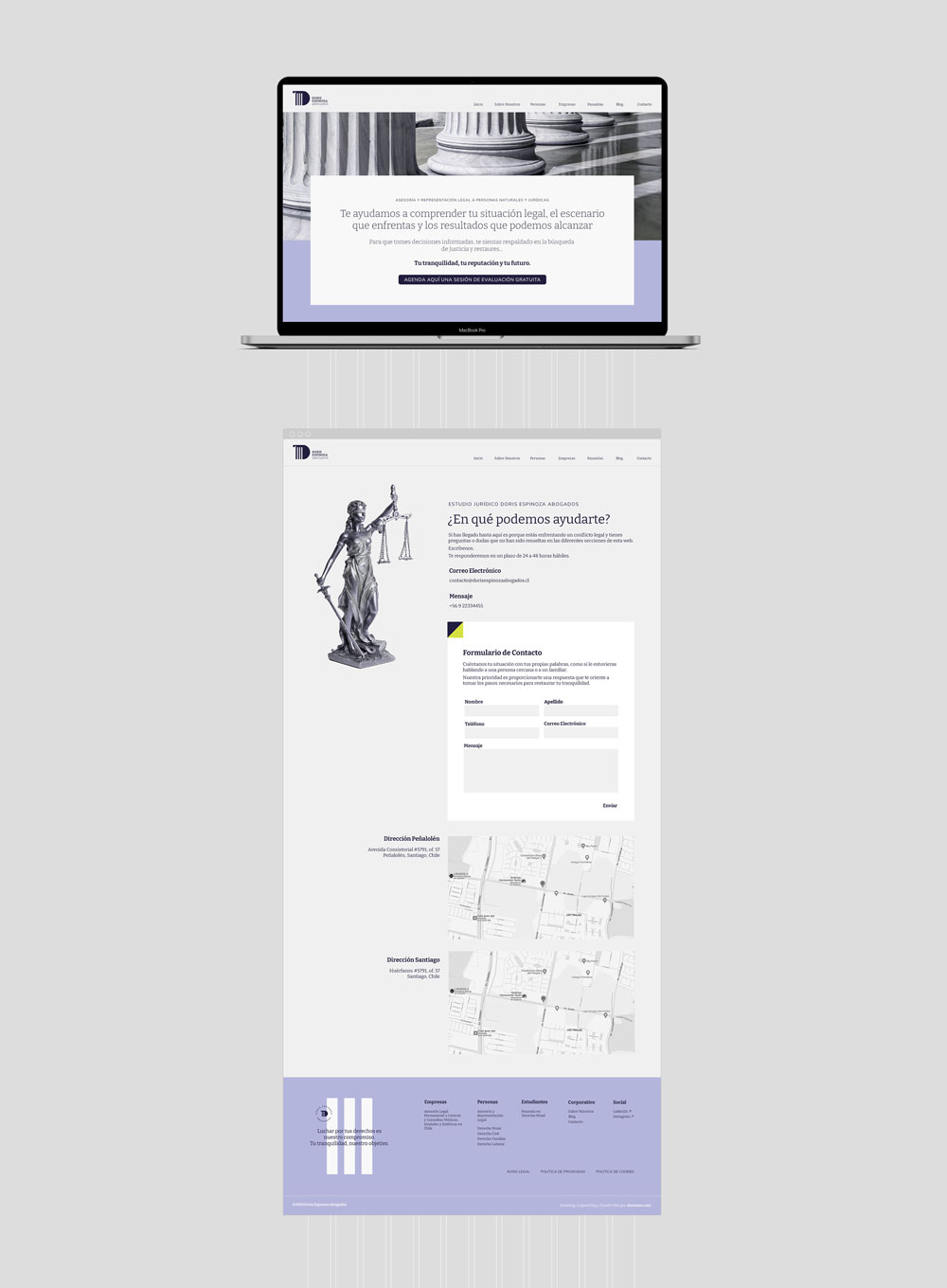 Web Doris Espinoza Abogados