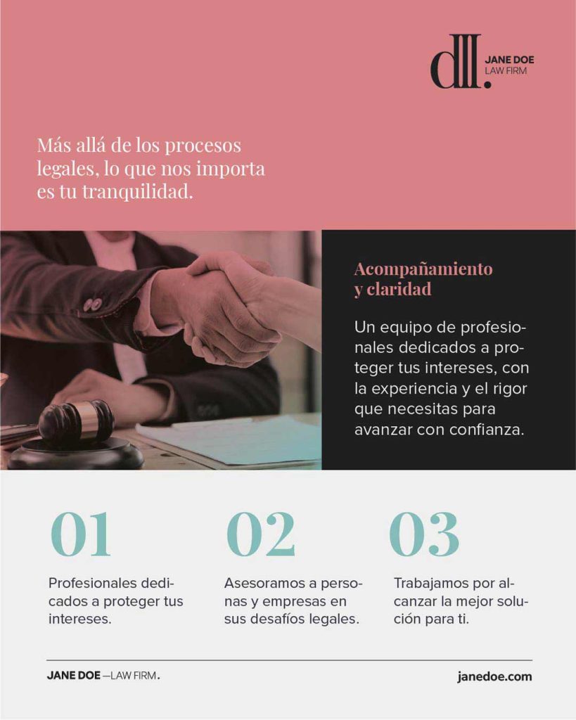 Kit de marca Jane Doe –Law Firm