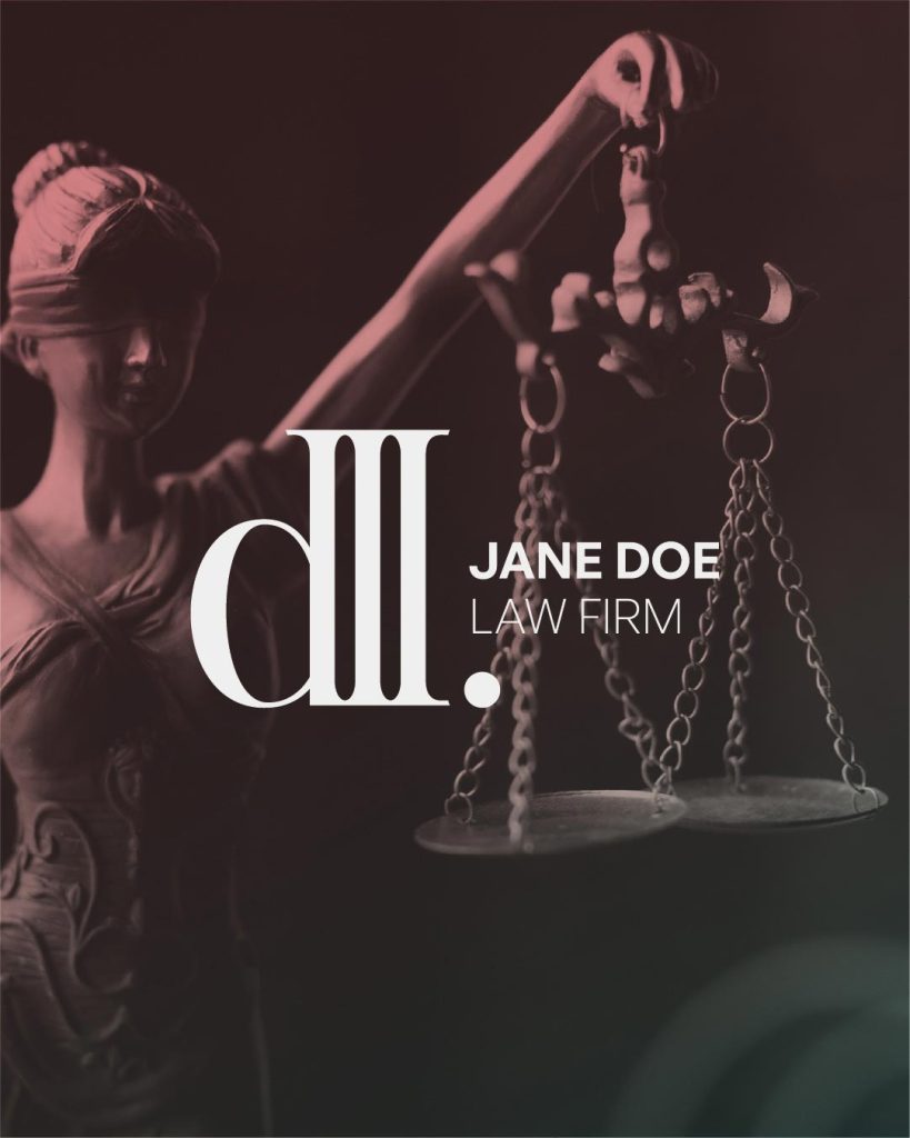 Kit de marca Jane Doe –Law Firm