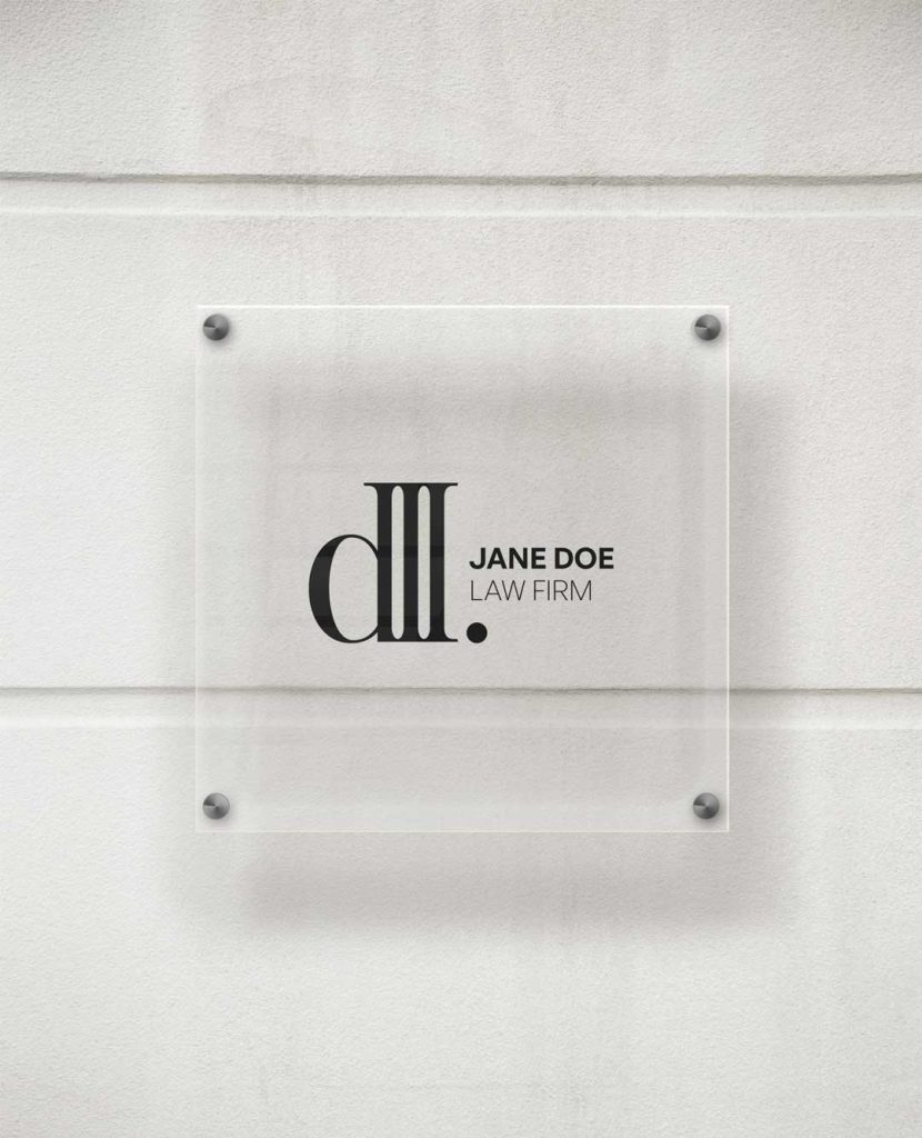 Kit de marca Jane Doe –Law Firm